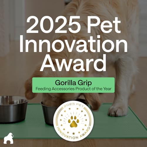 Dog Food Mat 100% Waterproof Silicone (Mint / 16"l X 10"w)