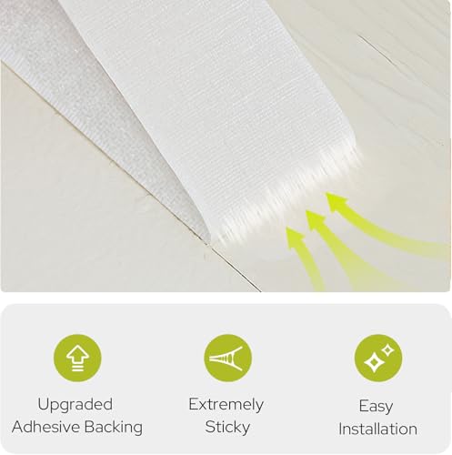 Self Adhesive Blackout Curtains (Fruit Green / 52"W x 60"H)