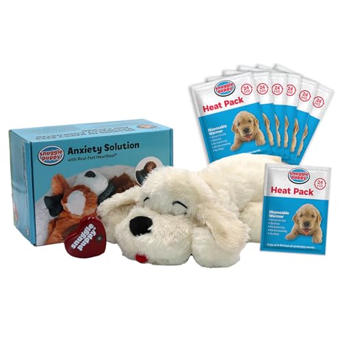 Snuggle Puppy Heartbeat Toy (Golden)