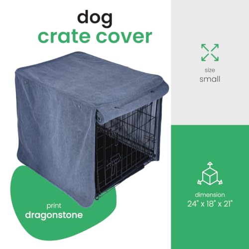 Dragonstone Dog Crate Cover (Dragonstone / 24.0"L x 18.0"W x 21.0"H)