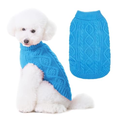 Dog Sweater for Large Dogs (Blue / Large)