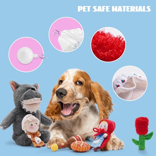 Fairy Tale Squeaky Dog Toys (Little Red)