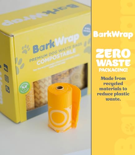 240 Compostable Dog Poop Bags Rolls Raspberry Scented Extra Thick Leak (1 Count (Pack of 240) / RASPBERRY)