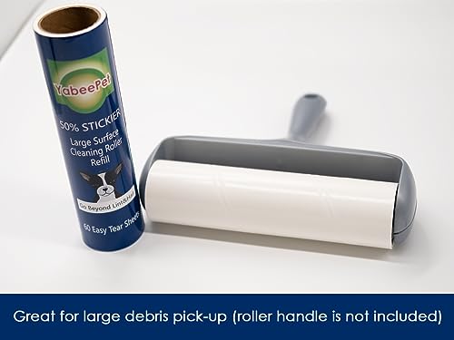 8 inch Large Surface Roller Refill for Scotch (4 pack / 60 Sheets Per Roll)