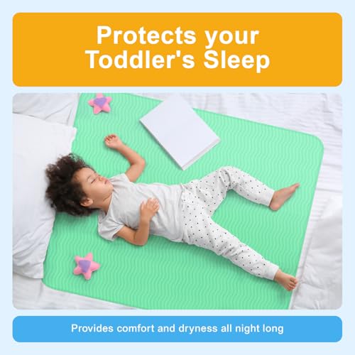 Washable Underpads (Blue/Green / 2 Pack - 34x52)