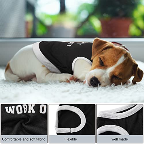 8 Pcs Dog Clothes for Small Dogs Boy Summer Shirts Soft Breathable Chihuahua Yorkie Cute Pattern Sleeveless Puppy Cat Tank Vest Fit for Mini and Medium Dogs (Small)