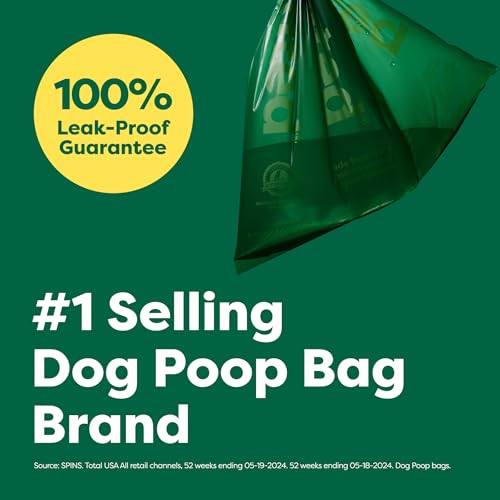 Dog Poop Bags on Refill Rolls (1 Count (Pack of 600))
