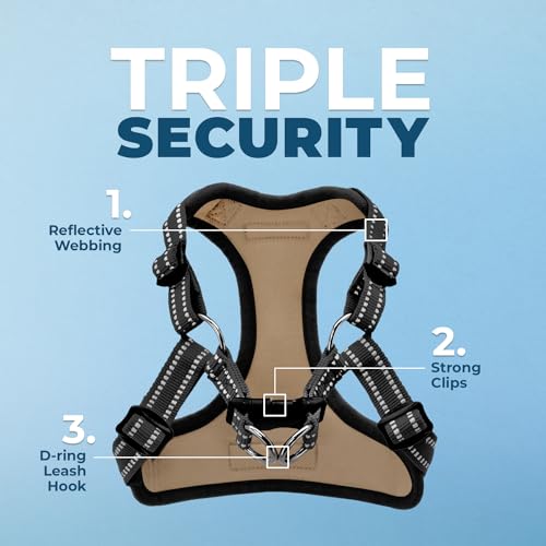 Voyager Step in Flex Dog Harness (Harness (Army/Black Trim) / L)