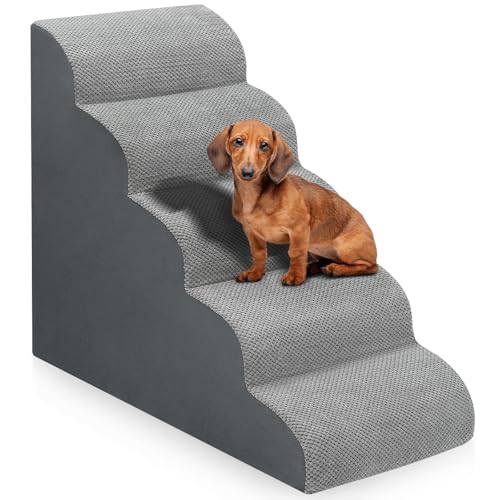 Dog Stairs for high Beds 28.7” H