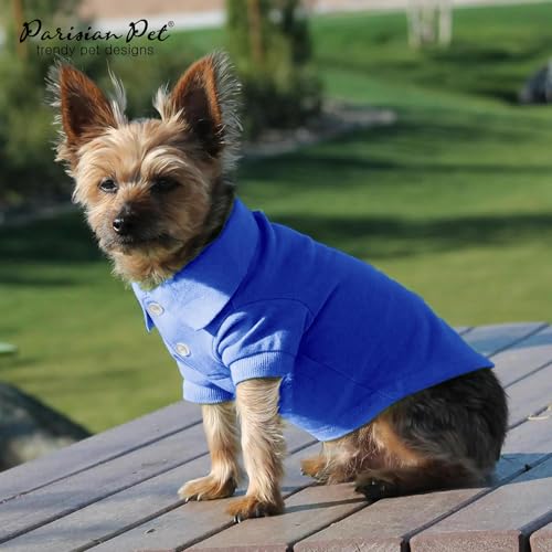 Dog Polo Shirt (4XL / Blue Polo)