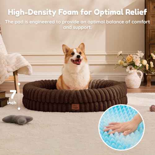 Orthopedic Dog Bed (Chocolate Brown / L(35*28*7))