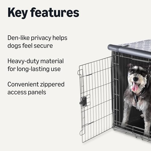 Dog Crate Cover for 36 inches Wire Cage (36.0"L x 23.0"W x 26.0"H)