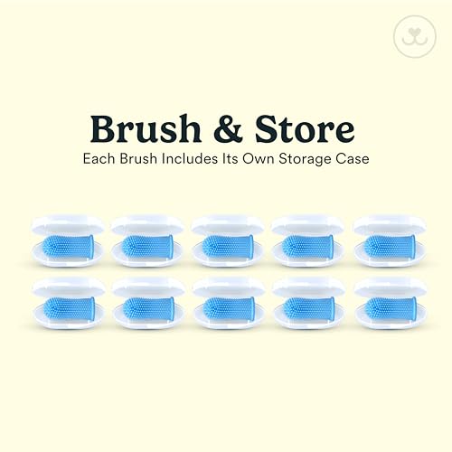Dog Toothbrush (Blue (10-pack))