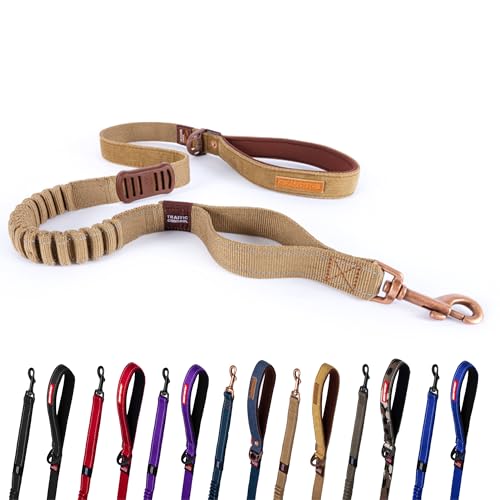 Zero Shock Bungee Dog Leash (Corduroy / 48-Inch)