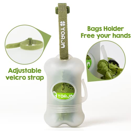 Dog Poop Bags Rolls with Dispenser & Holder (1 Count (Pack of 510))