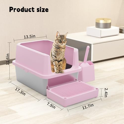 Cat Litter Box Anti (Pink)