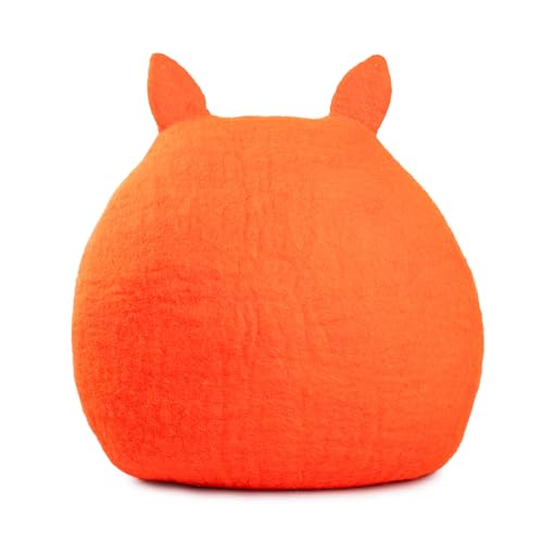 Luxurious Merino Wool Cat Cave (Fox)