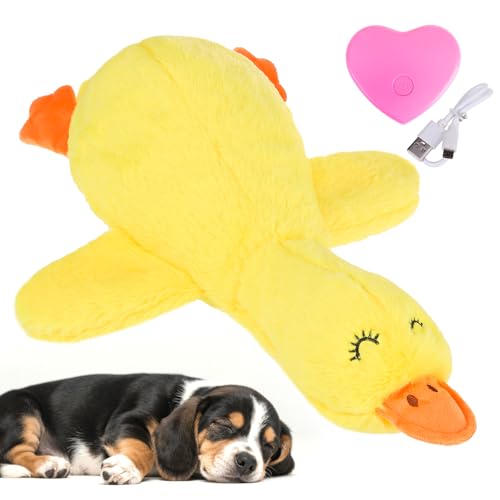 Calming Duck Toy for Dogs (Yellow)