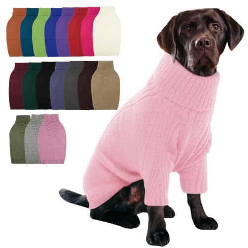 XXXL Dog Sweater (Pink / XXX-Large)