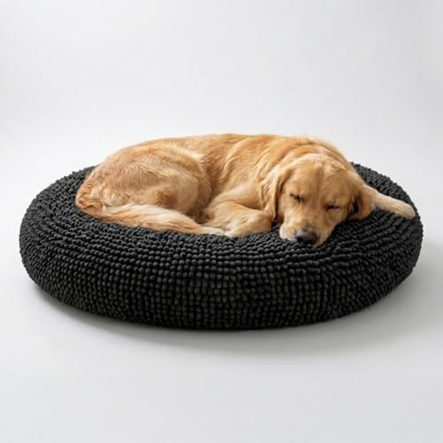 Cloud K 9 Bed for Dogs & Cats (Large (40''X40'') / Black)
