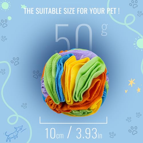 Pet Snuffle Ball (Sweet purple / 10cm)