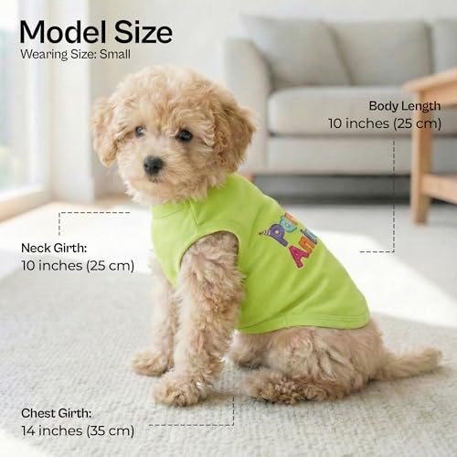 Dog Shirt 100% Cotton Shirts for Small Dogs (XS)