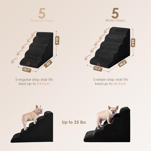 Curved Dog Stairs Ramp