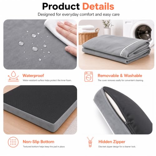 Orthopedic Dog Mat (Grey / L (36*27*3))