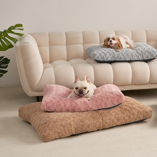 Washable XL Dog Beds Large Sized Dog (Pink / 44" x 32" x 4")