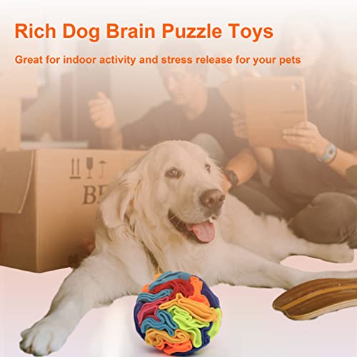Snuffle Ball Snuffle Ball for Dogs Large Breed (Rainbow Ball / Large)