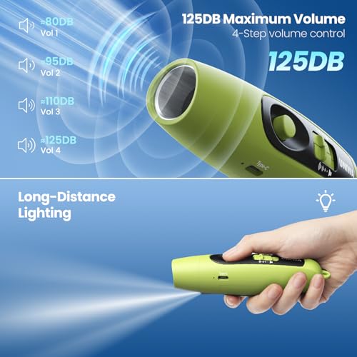 Electronic Whistle with USB Charging (green)