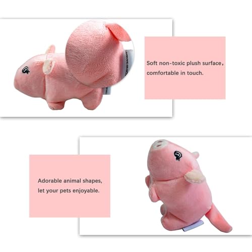 Squeaky Plush Dog Toy Pack for Puppy (12 Pack)