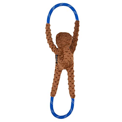 RopeTugz Durable Dog Pull Rope Toy (Sloth / 28 x 5 x 5 in)