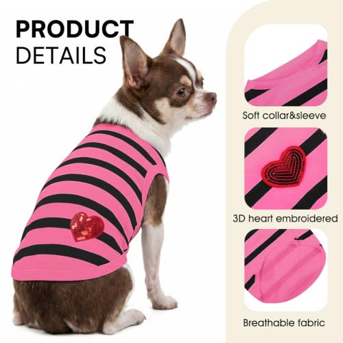 Dog Shirts for Extra (Rose / X-Small)