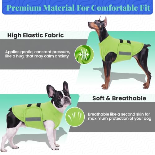 Dog Anxiety Relief Coat (LightGreen / Small)