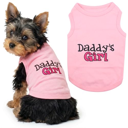 Dog Shirt 100% Cotton Shirts for Small Dogs (X-Small (3-5lbs))