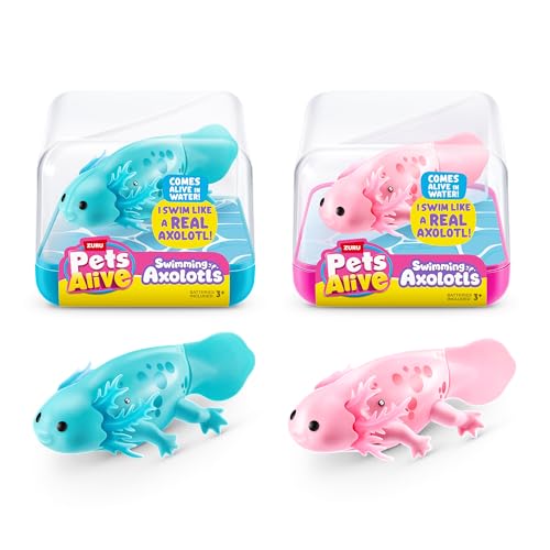 Robo Axolotl Swimming