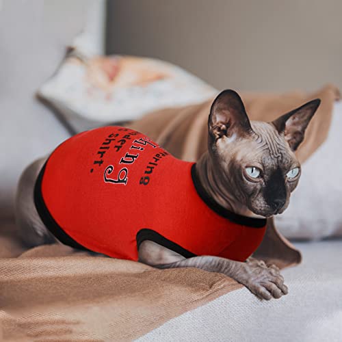 8 Pieces Dog Shirts Boy Funny Printed Puppy Clothes Summer Male Soft Dog Clothes Breathable Pet T Shirts Outfits Puppy Clothing Fit for Small and Medium Dogs (Medium)