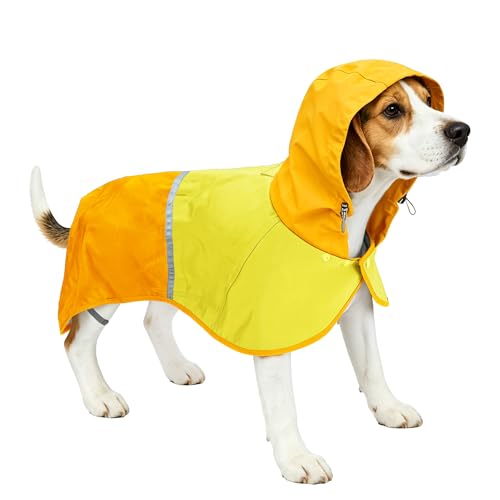 Dog Raincoat Jacket (Yellow / X-Small)
