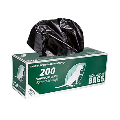 2 000 Commercial Dog Waste Station Refill Bags (Opaque Black / 1 Count (Pack of 10))
