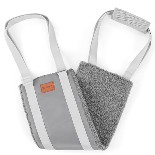 Dog Sling for Medium Dogs Hind Leg Support Cruciate Ligament Rehab (Grey&Grey / Medium)