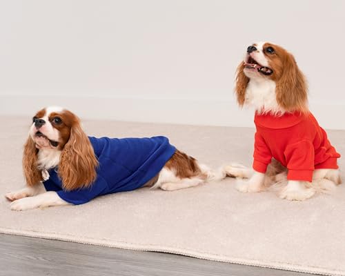 3 Pack Classic Fleece Dog Sweater (XX-Large / Red-Blue-Yellow)
