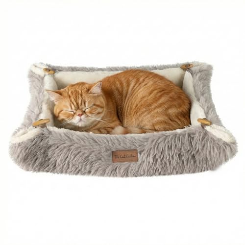 Self Warming Heated Cat Bed Mat (Coffee Brown)