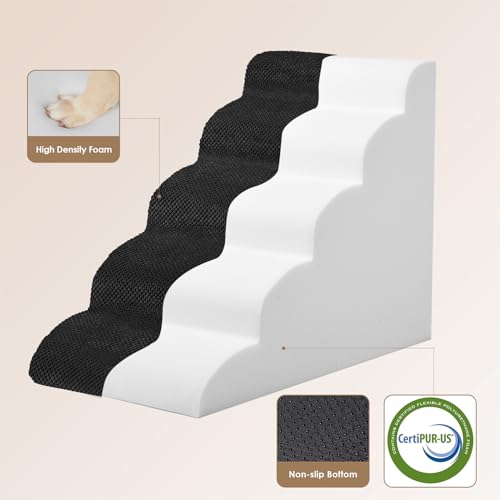 Curved Dog Stairs Ramp