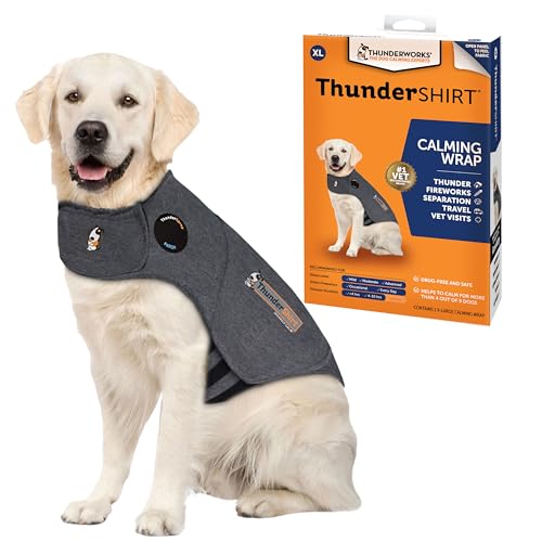 for Dogs Calming Anxiety Vest (Heather Grey / XL)
