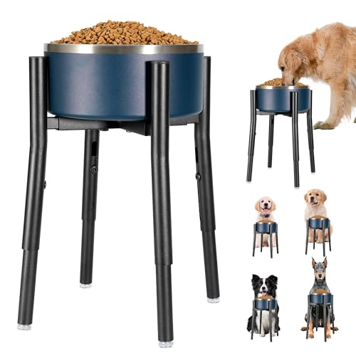 Dog Bowl Stand (Wide 8-12" Heights 12"-16" For Large Dogs)