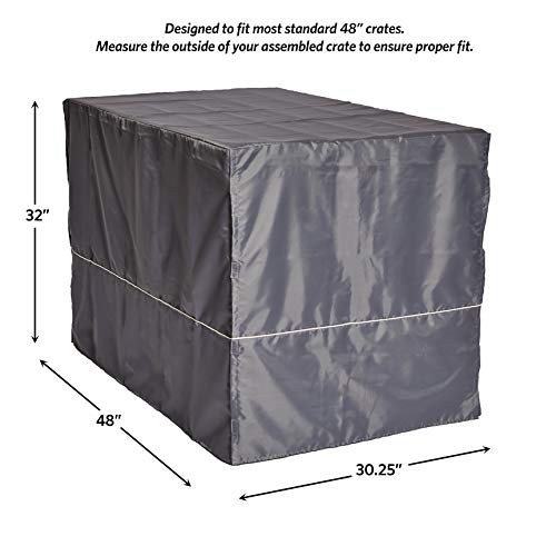 Midwest Homes for Pets XL Dog Crate Cover (Gray / 48 Inch)