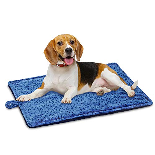 Pet Bed Mat M (1 Pack - M - 27" * 20" / Blue)