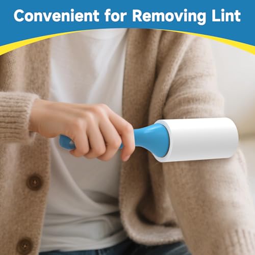 600 Sheets Extra Sticky Lint Rollers for Pet Hair (600 Sheets)