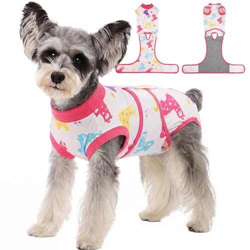 Dog Recovery Suit (Dreamy Pink / Small)